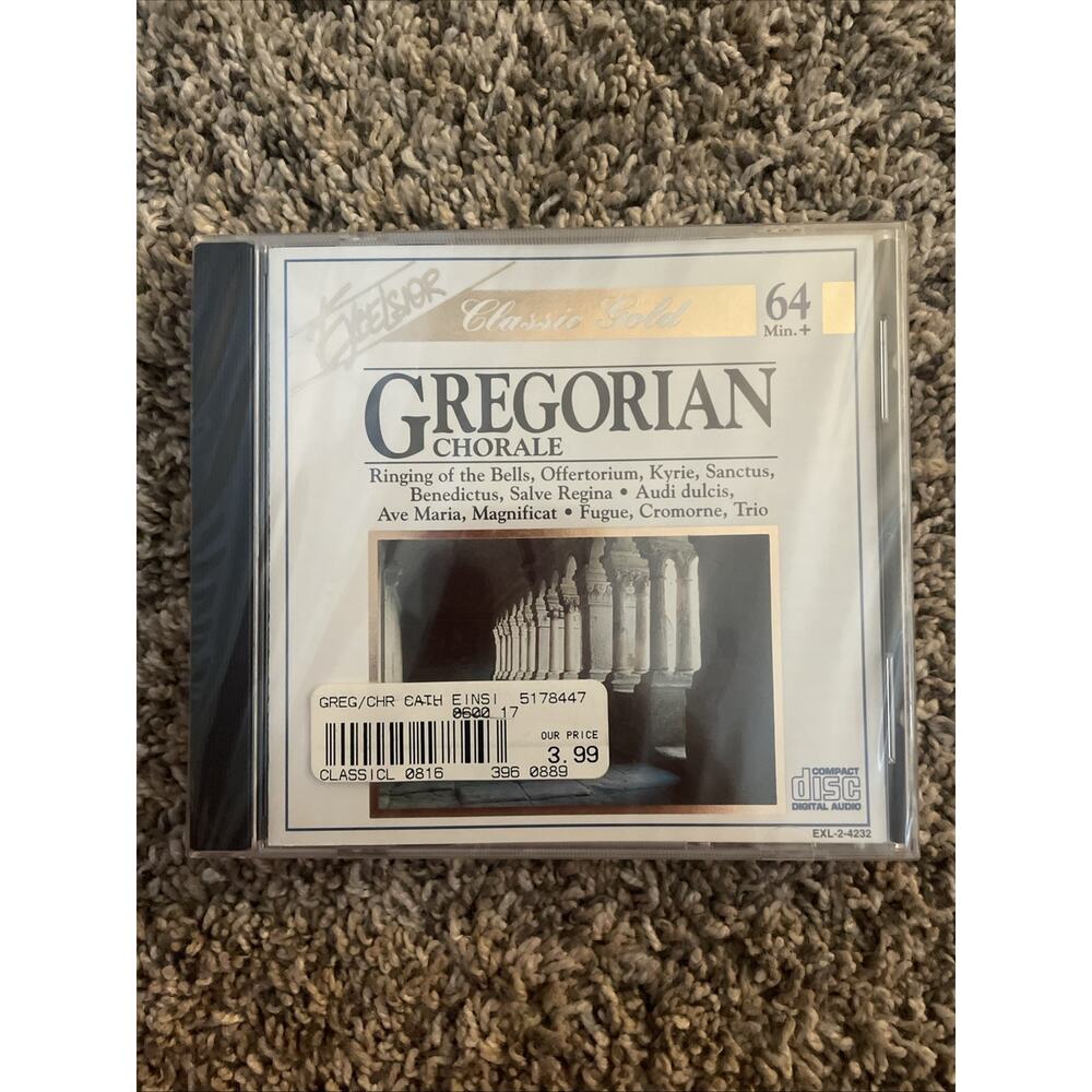GREGORIAN CHORALE EXCELSIOR CLASSIC GOLD CD BRAND NEW